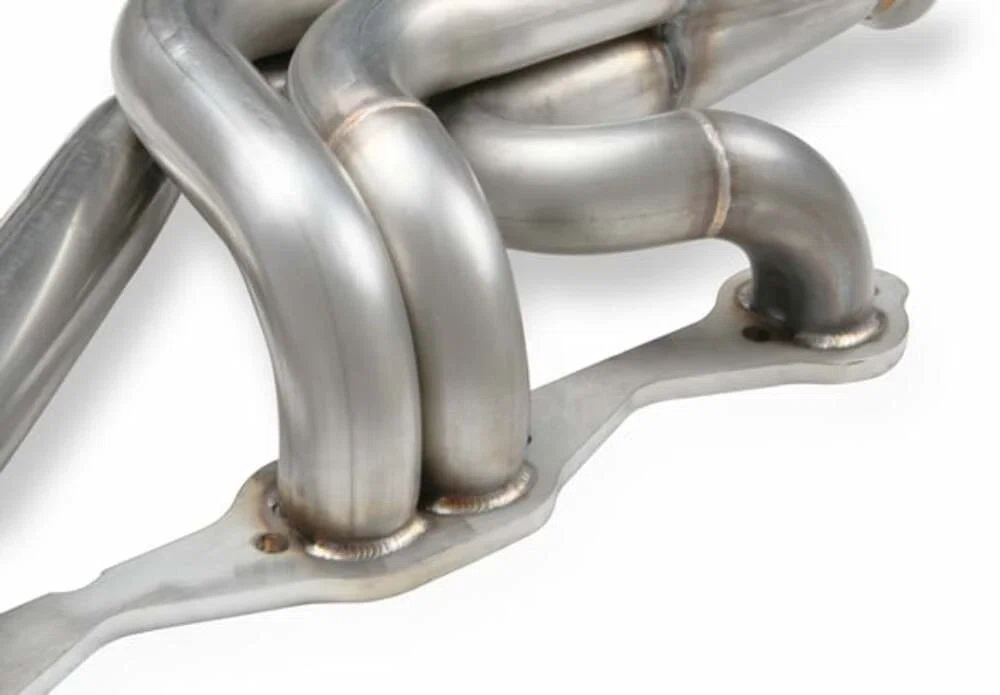 Flowtech Small Block Chevy Turbo Headers - Natural Finish - 11569FLT